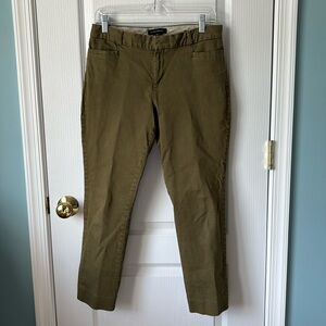 Banana republic, twill Sloan ankle pants, 6P